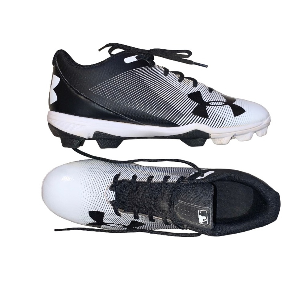 UNDER ARMOUR men 12 BASEBALL CLEATS MEN’s size 12 - EUC - Picture 1 of 14